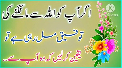Allah Se Mangne Ki Tofiq💯! Islamic Urdu Quotes🔥! Golden Words In Urdu💥! ISLAMIC URDU MEWAT