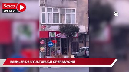 Esenler'de uyuşturucu operasyonunda 4 şüpheli yakalandı
