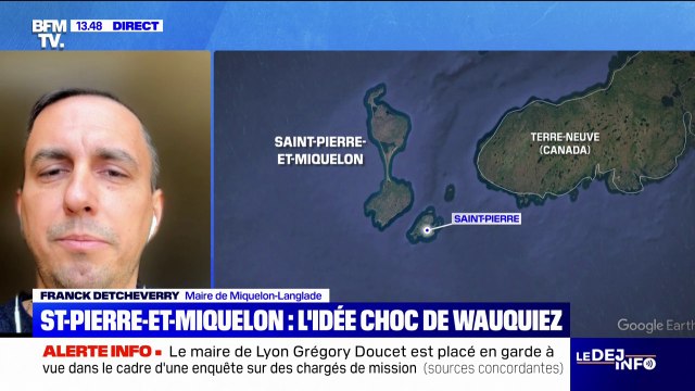 J'espère qu'il nous présentera ses excuses : le maire de Miquelon-Langlade affirme être choqué et scandalisé des propos de Laurent Wauquiez