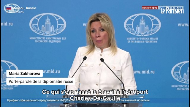 Des « conséquences suivront », menace la Russie après la brève détention d'une Russe en France