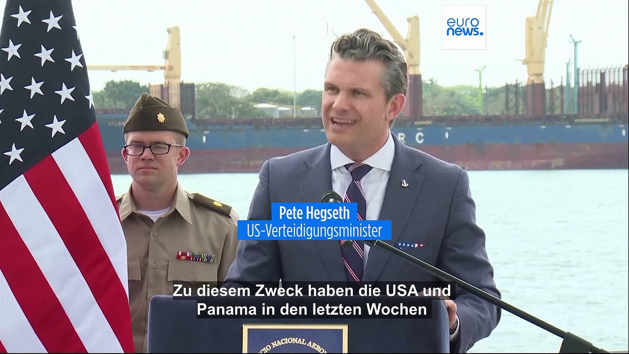 US-Verteidigungsminister: China 'ständige Bedrohung' für den Panamakanal