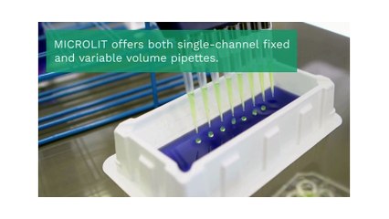 Reliable Laboratory Pipettes for Precision and Accuracy | MICROLIT