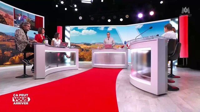 Extrait de l'émission de M6 Ca peut vous arriver , présentée par Julien Courbet - 30 septembre 2024
