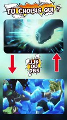 Tu choisis JJK OU DBS