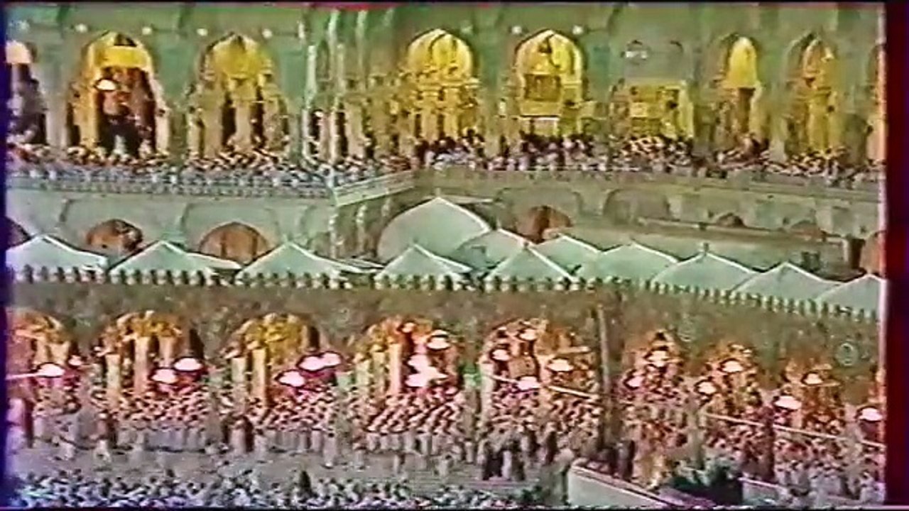 تلاوة من تراويح الحرم المكي من سورتي النمل والقصص الشيخ علي جابر 19-9-1407هـ