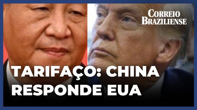 China responde EUA com tarifas de 84% sobre os produtos americanos