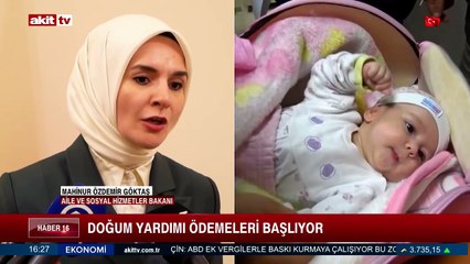 Doğum yardımı ödemeleri başlıyor