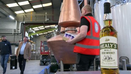 Les producteurs de whisky irlandais s'inquiètent des droits de douane américains
