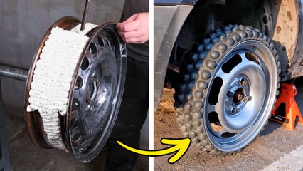 MAGICAL Tire Restoration HACK Using Rubber Balls!