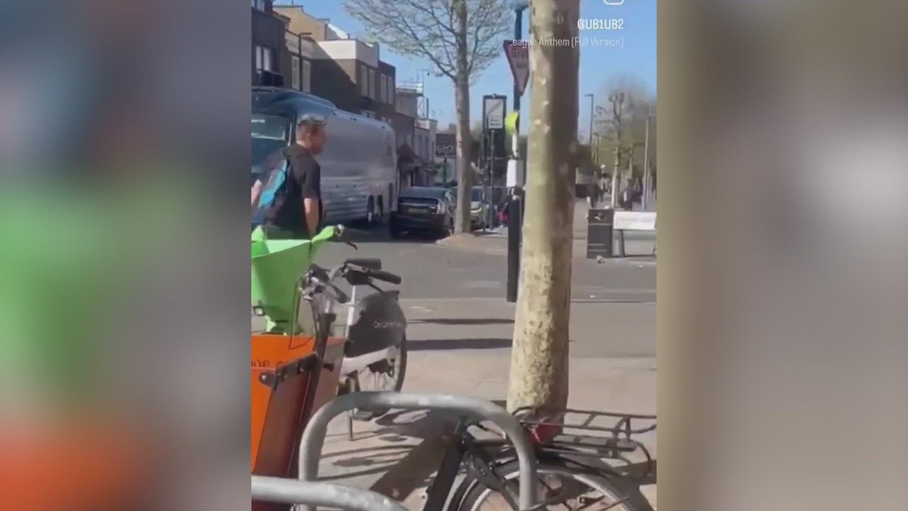 El 'percance' del autobús del Real Madrid en Londres: desde dentro no daban crédito