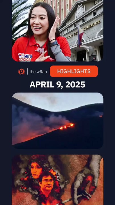 Today's headlines: Mocha Uson, Kanlaon, Imee Marcos & Bong Revilla | The wRap | April 9, 2025