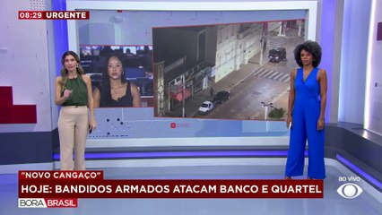 Novo Cangaço: bandidos armados atacam banco e quartel da PM em Guaxupé (MG)