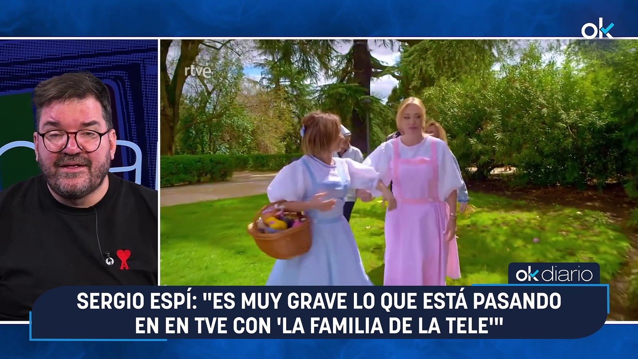 Sergio Espí: "Es muy grave lo que está pasando en en TVE con 'La Familia de la Tele'"