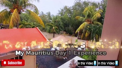 Mauritius Trou Aux Biches Beach Vlog
