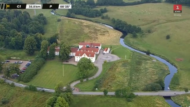 fra Skibet til Nørre Vilstrup via Højen i Vejle området og 3. etape på PostNord Danmark Rundt den 12 August 2021 - DR1