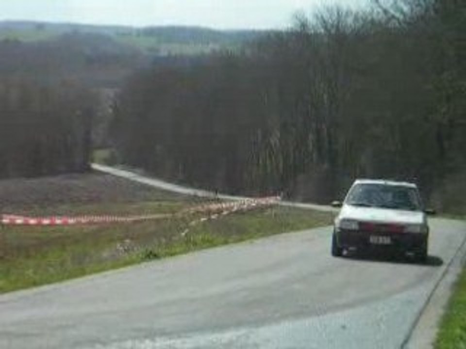 marchin 1er rallye, 2 ieme boucle, 1er passage