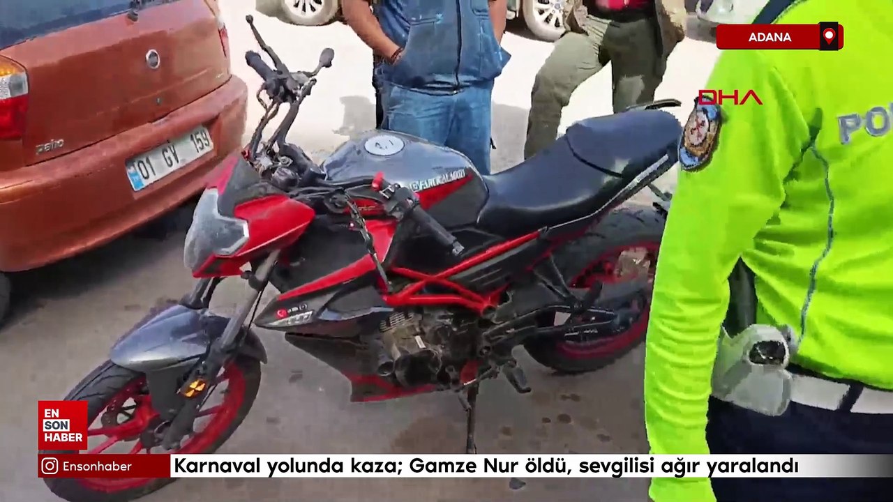 Adana'da karnaval yolunda kaza; Gamze Nur öldü,...