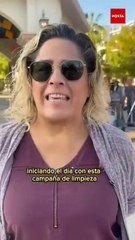 Artesanos limpian Plaza Amelia Wilkes