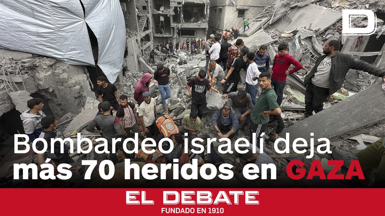 Suben a 23 los muertos y más de 70 los heridos en bombardeo israelí contra ciudad de Gaza