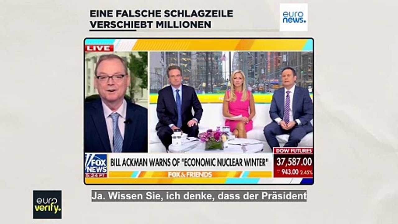 Zollpause? Fake-News-Schlagzeile versetzt Märkte in Aufruhr