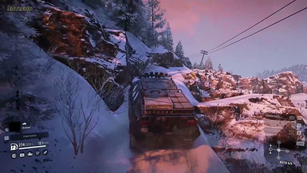 Kundschaften am Urska-Fluss. | SnowRunner | Ep. 1