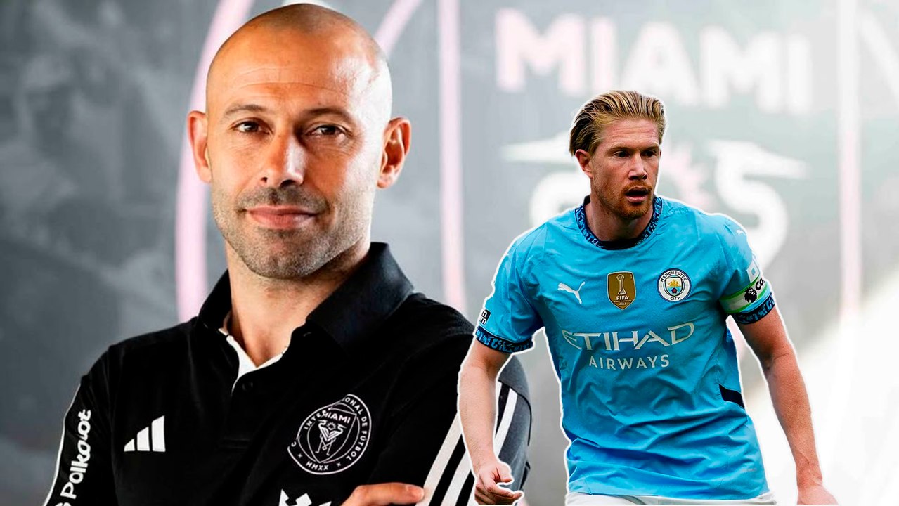 Javier Mascherano sobre la posible llegada de Kevin De Bruyne al Inter Miami