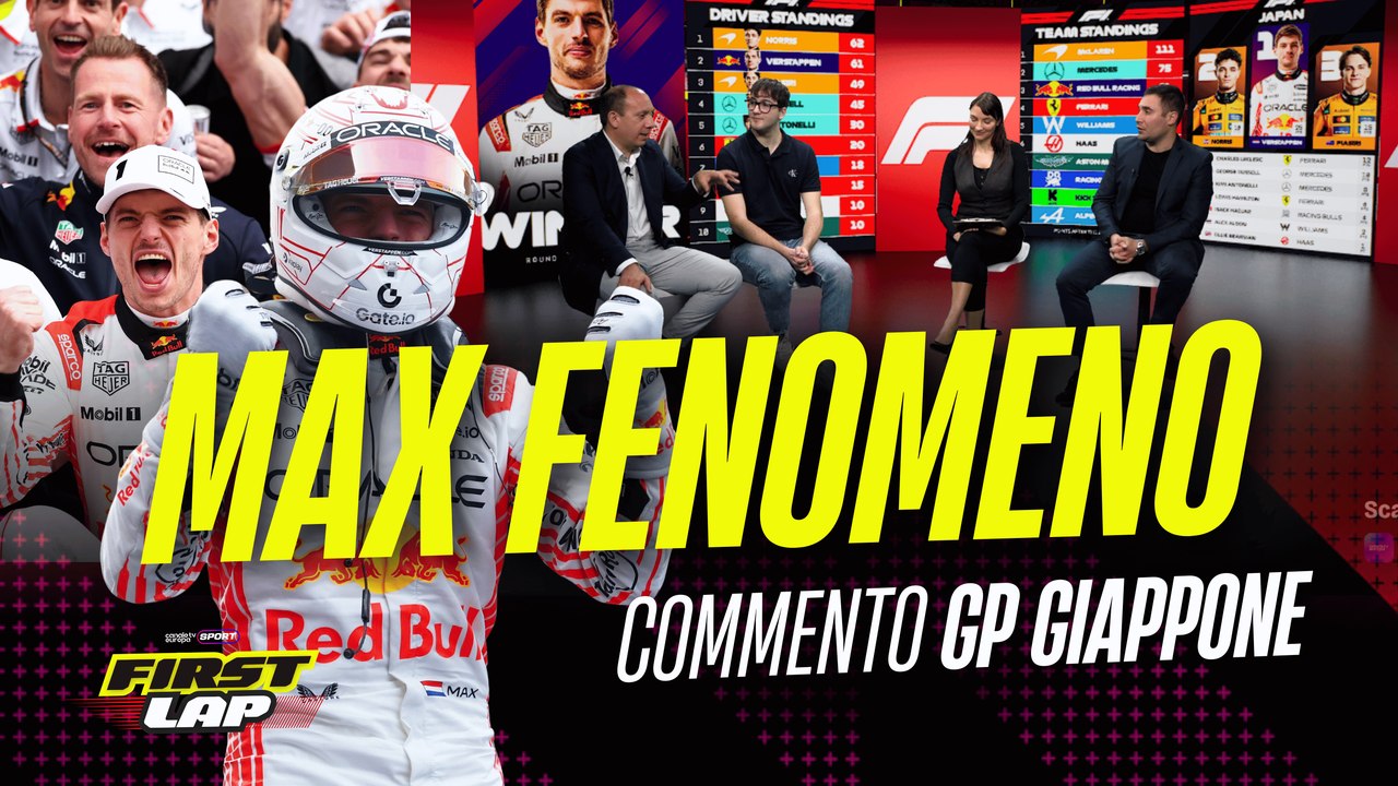 #F1 GP del Giappone, #Verstappen è un FENOMENO, #FERRARI manca PERFORMANCE | FirstLap EP5