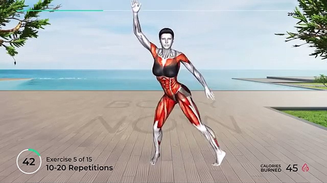 ➜ 15-MIN Exercise for Over 50 and Overweight ➜ Easy Full Body Routine
