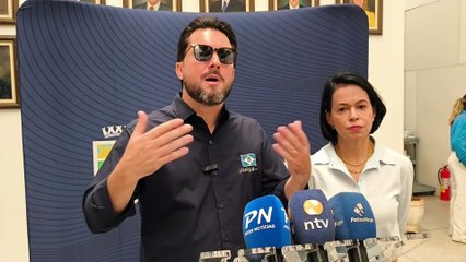 Falcão e Sandra apresentam balanço dos primeiros 100 dias do segundo mandato