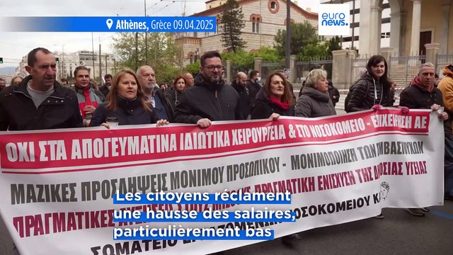 Grèce : une nouvelle grève générale contre la vie chère