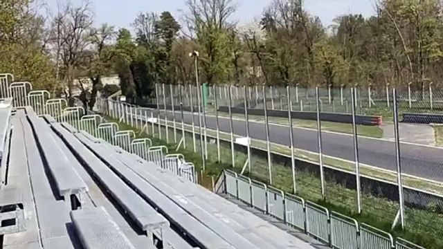 El despiste de Colapinto en Monza