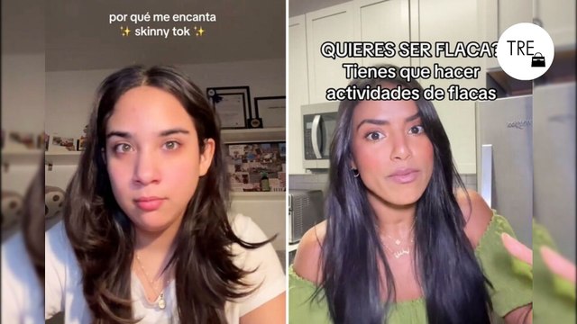 Come poco y serás pequeña : skinny tok es el nuevo trend de redes sociales que reempaqueta los TCAs como algo saludable