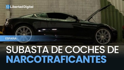 Subastan coches de lujo decomisados a narcotraficantes