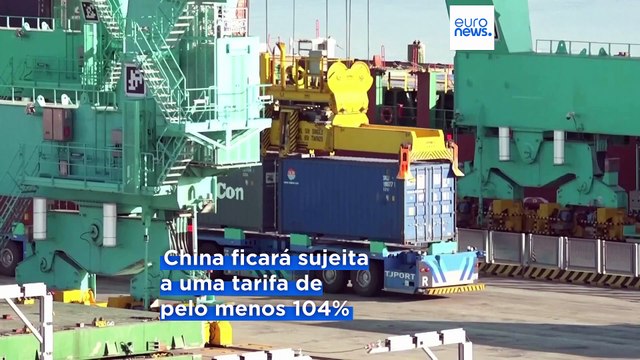 EUA aumentam para 125% as tarifas sobre os produtos chineses