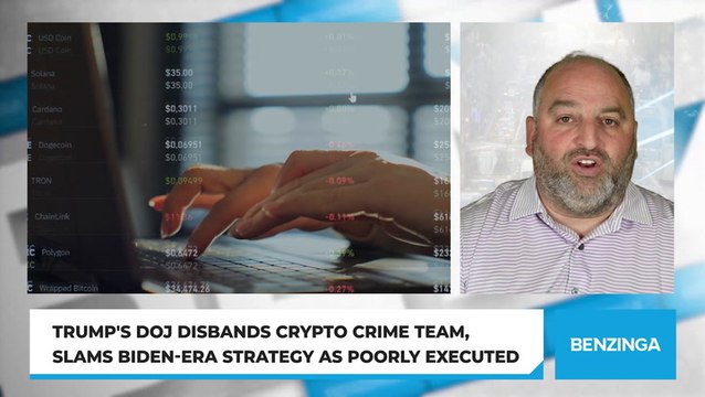 Trump's DOJ Disbands Crypto Crime Team, Slams Biden-Era Strategy as Poorly Executed