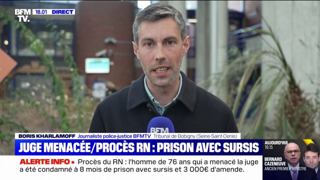 Marine Le Pen condamnée: le septuagénaire ayant menacé la juge condamné à 8 mois de prison avec sursis et 3.000 euros d'amende