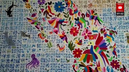 Presentan el Tenango más grande del mundo en Congreso de Hidalgo