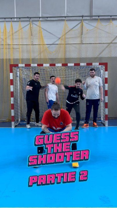 Guess the shooter partie 2 !🎯🤣 #Handball #Challenge #Hand #Fun