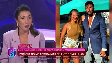 Daniela Vera Fontana reveló qué le dijo Roberto Castillo cuando se enteró que la engañaba con Cinthia Fernández