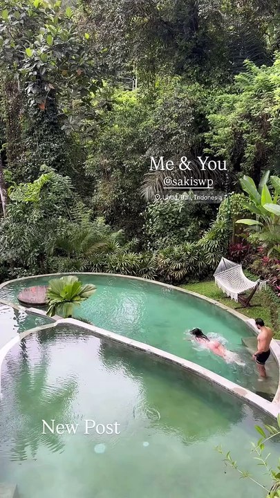 Χριστίνα Μπόμπα – Σάκης Τανιμανίδης: Το τρυφερό τετ α τετ στην πισίνα πολυτελούς resort στο Μπαλί