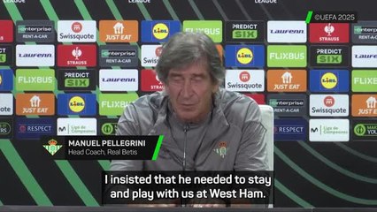 Manuel Pellegrini not surprised by Declan Rice's Champions League heroics