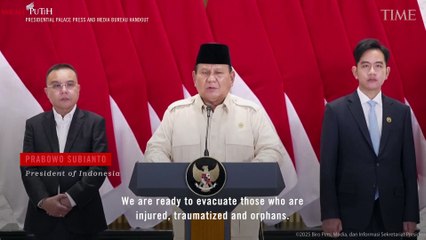 Indonesia Offers Temporary Shelter to Palestinians Impacted by Israel-Hamas War in Gaza