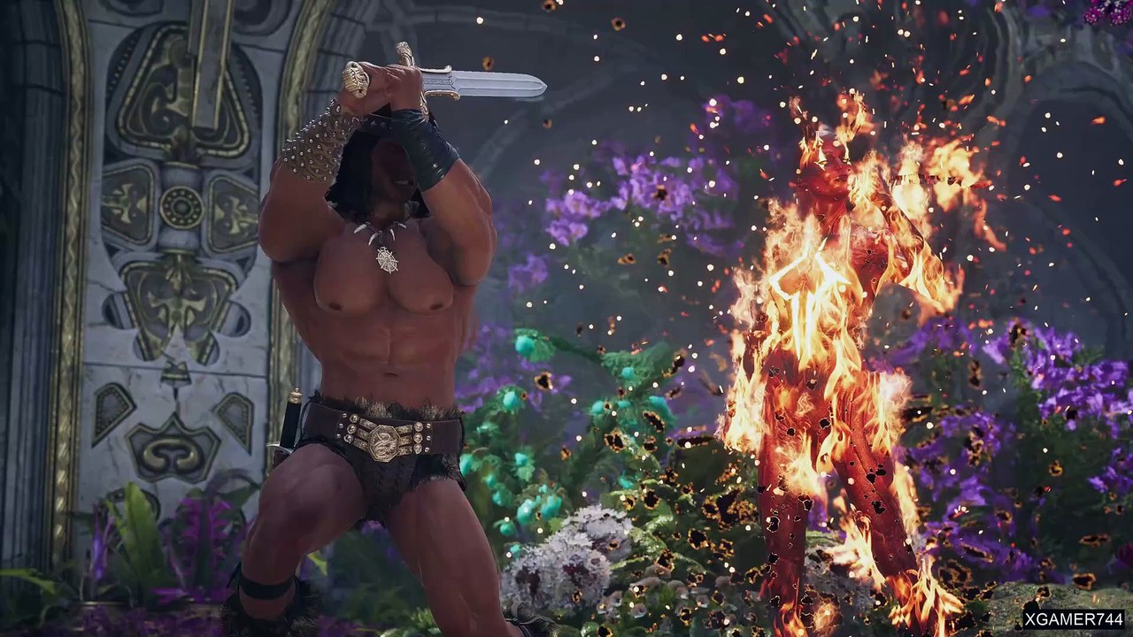 Mortal Kombat 1 - Conan Vs. Shang Tsung
