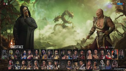 Mortal Kombat 1 - Ghostface Vs. Baraka