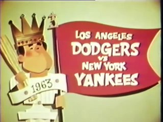 MLB 1963 World Series - Los Angeles Dodgers vs New York Yankees