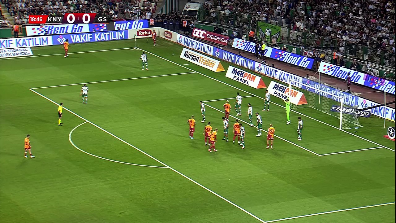 Trendyol Super Lig  Tümosan Konyaspor - Galatasaray  16 Ağustos 2024, Cuma