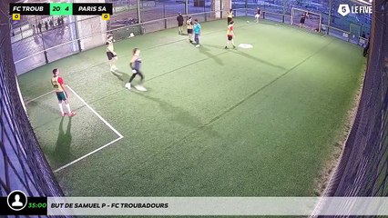 But de Samuel P - Fc Troubadours