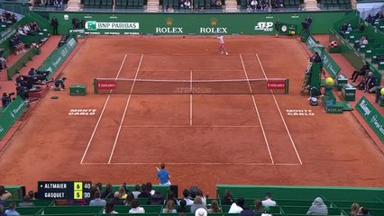 Monte-Carlo - 20 ans après son exploit contre Federer, Gasquet dit adieu à la terre monégasque