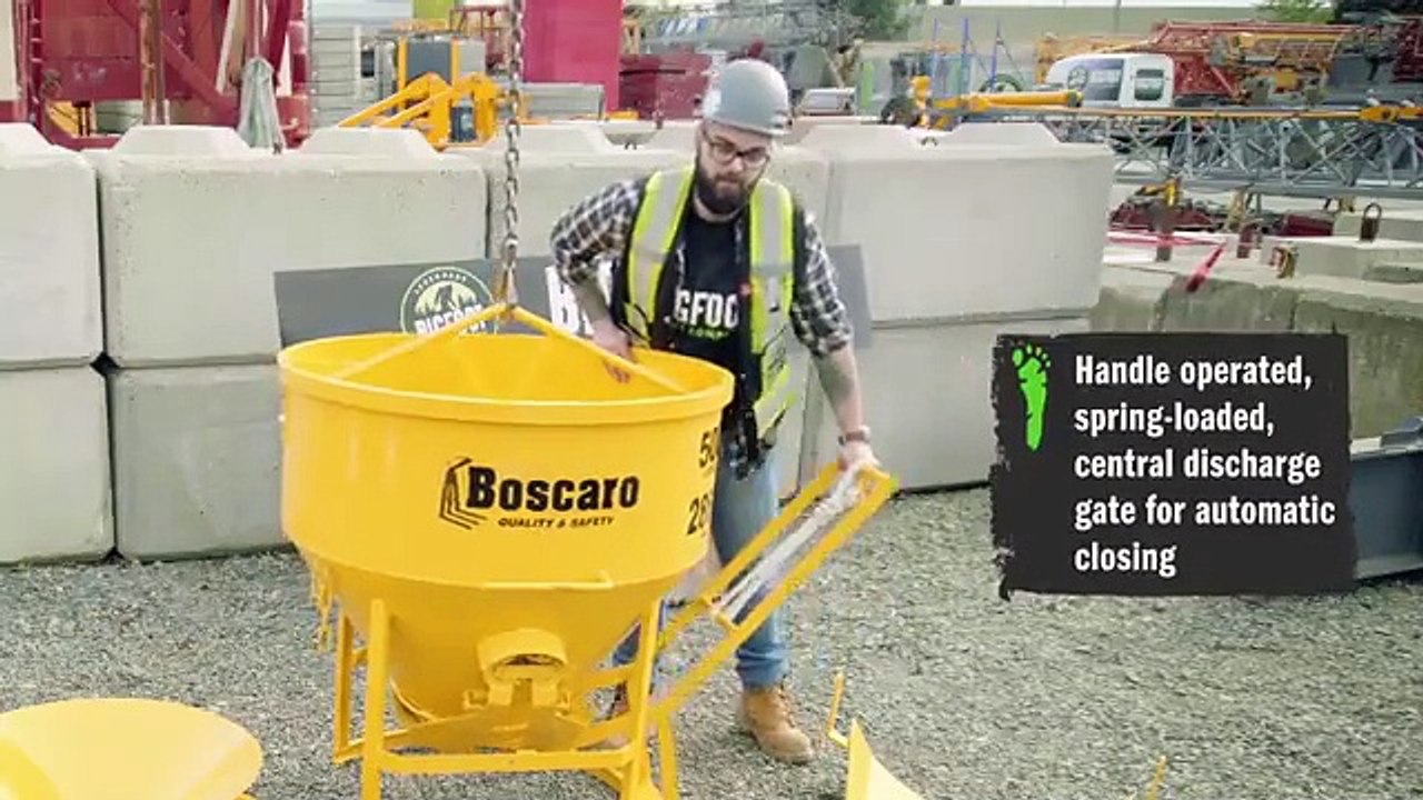 concrete hopper bucket
