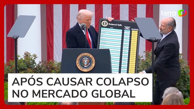 Trump eleva para 125% taxação sobre a China e pausa tarifas recíprocas por 90 dias